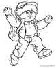 Cabbage Patch Kids coloring picture