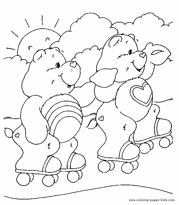 Care Bear coloring page