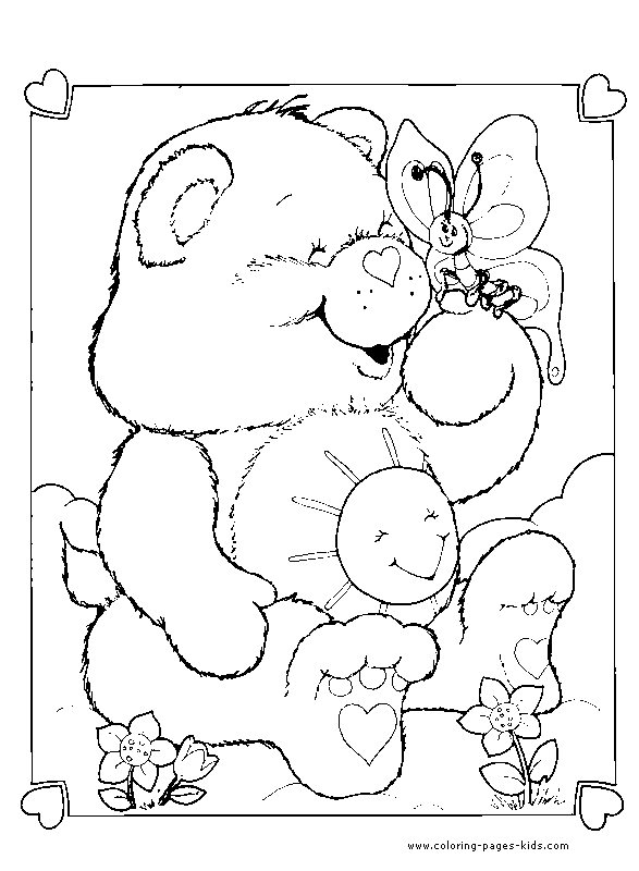 Care Bear for coloring