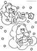 Care Bears cartoon coloring pages, 
