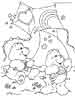 Care Bears coloring sheet