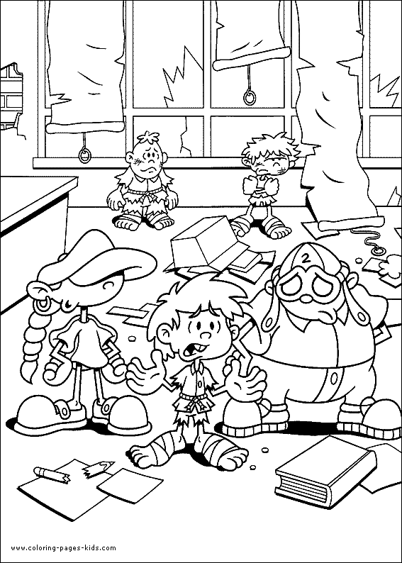 Kids Next Door color page cartoon characters coloring pages, color plate, coloring sheet,printable coloring picture