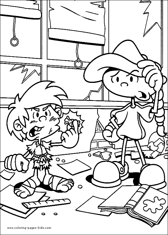 Kids Next Door color page cartoon characters coloring pages, color plate, coloring sheet,printable coloring picture