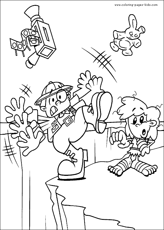 Kids Next Door color page - Coloring pages for kids - Cartoon ...