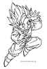 Dragon Ball coloring page for kids