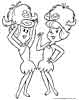 Flintstones coloring picture