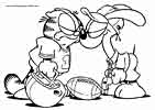 Garfield coloring page for kids