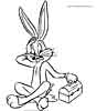 Bugs Bunny coloring picture