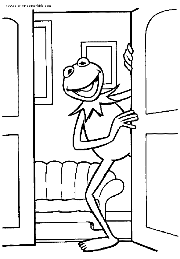 kermit the frog coloring pages