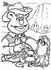 Fozzie bear coloring page