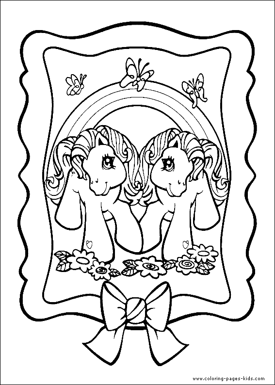 my little pony g3 coloring pages