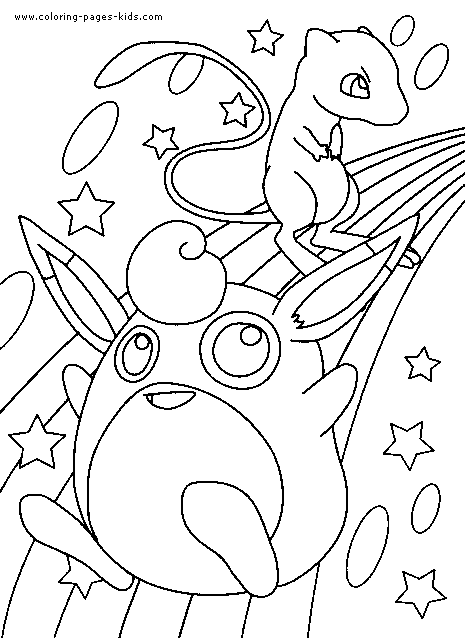 Pokemon color page, cartoon characters coloring pages, color plate, coloring sheet,printable coloring picture