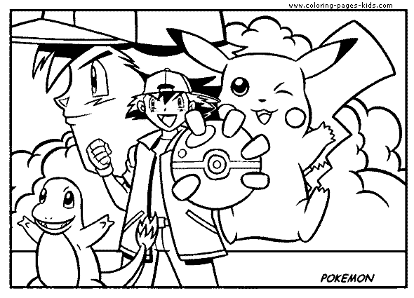 Pokemon color page