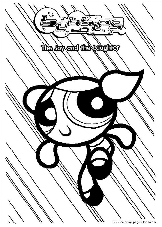 Powerpuff Girls color page cartoon characters coloring pages, color plate, coloring sheet,printable coloring picture