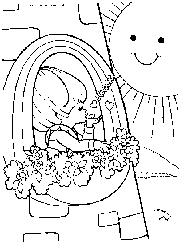 Rainbow Brite color page cartoon characters coloring pages, color plate, coloring sheet,printable coloring picture
