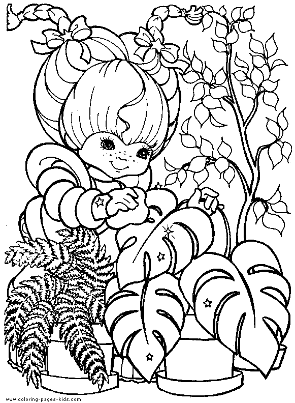 Rainbow Brite color page cartoon characters coloring pages, color plate, coloring sheet,printable coloring picture