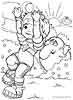 Rainbow Brite coloring page for kids