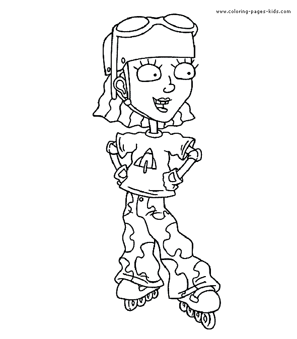 Rocket Power color page cartoon characters coloring pages, color plate, coloring sheet,printable coloring picture