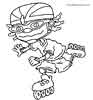 Rocket Power coloring page