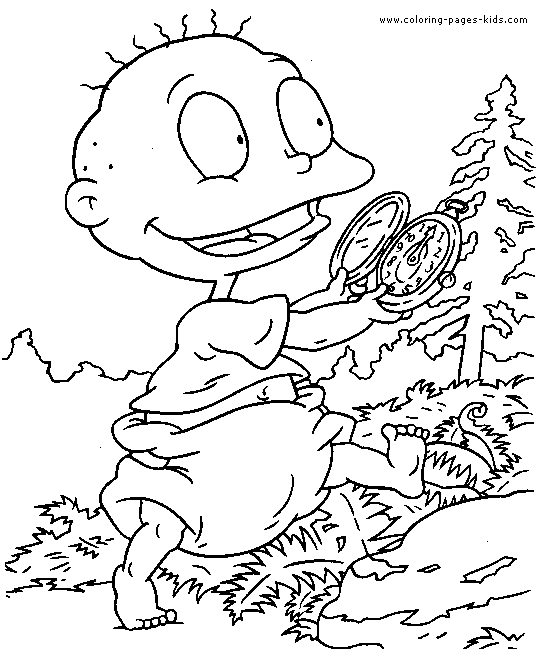 rugrats tommy coloring pages