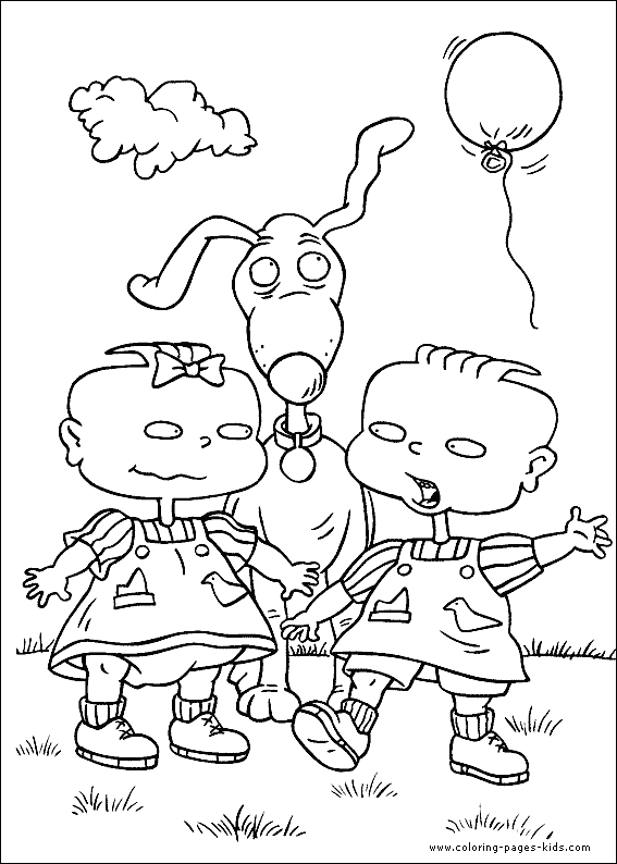 Rugrats color page cartoon characters coloring pages, color plate, coloring sheet,printable coloring picture