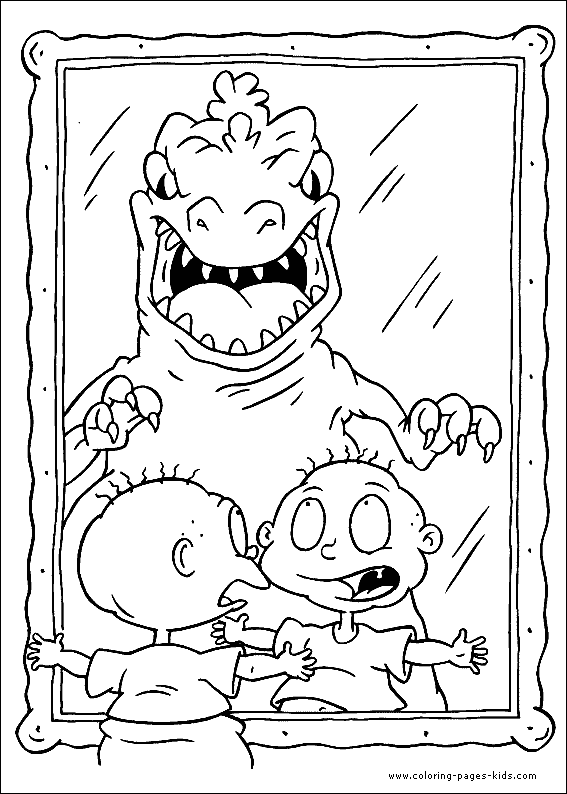 Rugrats color page cartoon characters coloring pages, color plate, coloring sheet,printable coloring picture