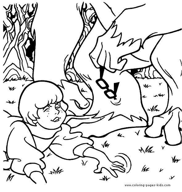 Scooby Doo color page cartoon characters coloring pages, color plate, coloring sheet,printable coloring picture