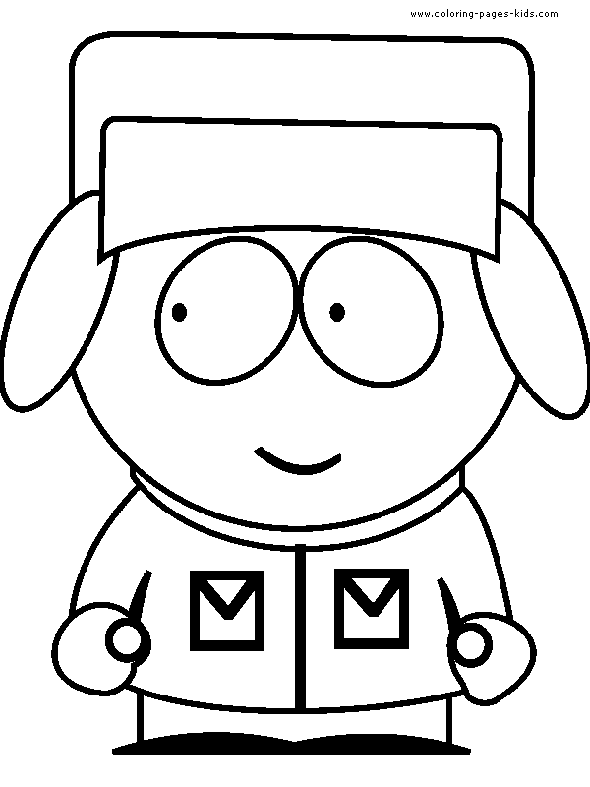 south park coloring pages