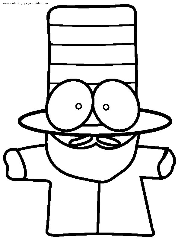 south park coloring pages