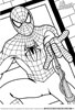 Spider-Man Superhero coloring page