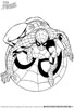 Spider-Man coloring page for kids