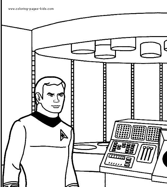 Star Trek color page, cartoon characters coloring pages, color plate, coloring sheet,printable coloring picture