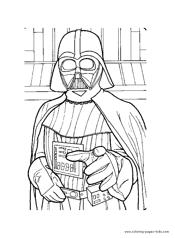 Star Wars color page - Coloring pages for kids - Cartoon characters ...