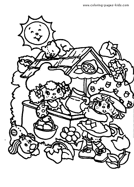 Strawberry Shortcake Coloring Book: Vintage 50+ Single Side Coloring Pages  Of Characters and Iconic Scenes: MATTHEWS, DOMINIQUE F: 9798360609704:  : Books