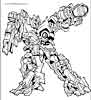Transformers coloring picture