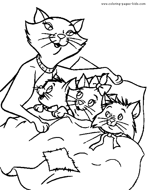 aristocats, disney coloring pages, color plate, coloring sheet,printable coloring picture