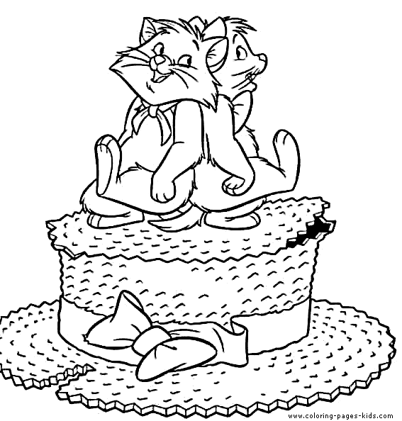 aristocats, disney coloring pages, color plate, coloring sheet,printable coloring picture