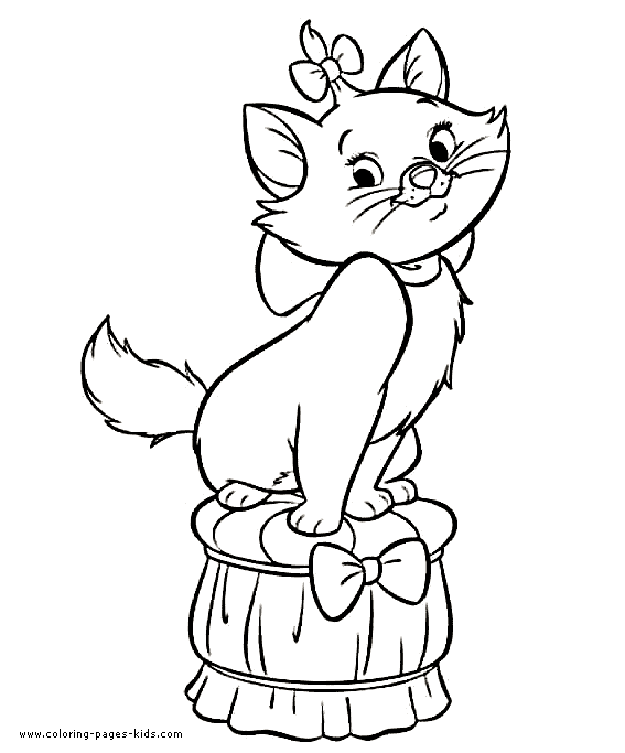 aristocats, disney coloring pages, color plate, coloring sheet,printable coloring picture