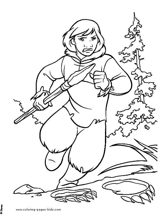 brother bear color sheet, disney coloring pages, color plate, coloring sheet,printable coloring picture