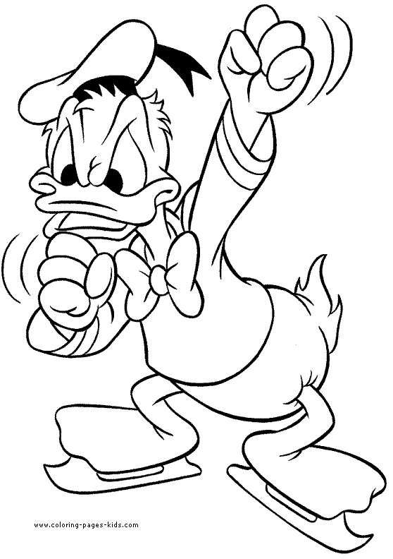 Donald Duck color page, disney coloring pages, color plate, coloring sheet,printable coloring picture