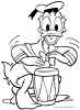 Donald Duck coloring picture