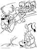 Hewie, Dewie, and Lewie Duck coloring page