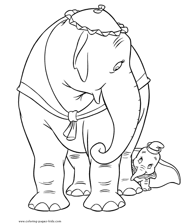 Dumbo color page, disney coloring pages, color plate, coloring sheet,printable coloring picture