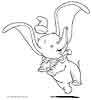 Dumbo coloring pages for kids