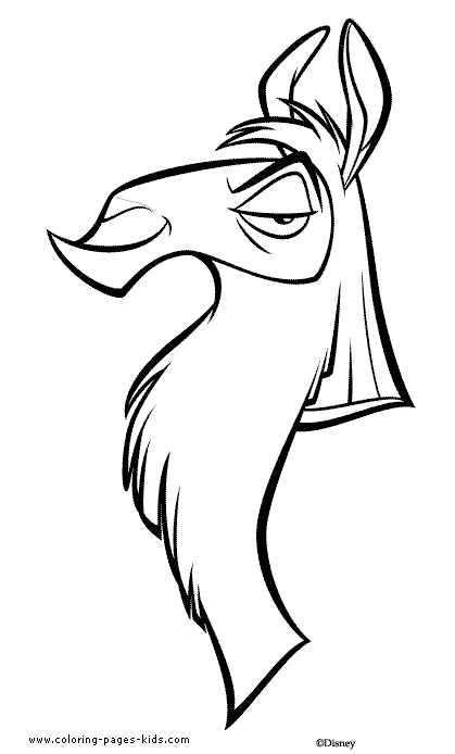 The Emperor's New Groove coloring pages - Coloring pages for kids
