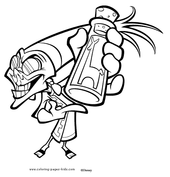 The Emperor's New Groove coloring pages - Coloring pages for kids
