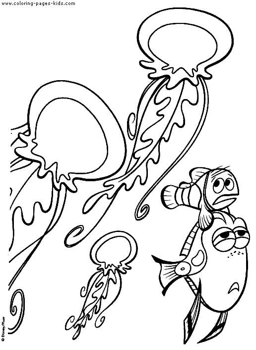 finding nemo coloring page, disney coloring pages, color plate, coloring sheet,printable coloring picture