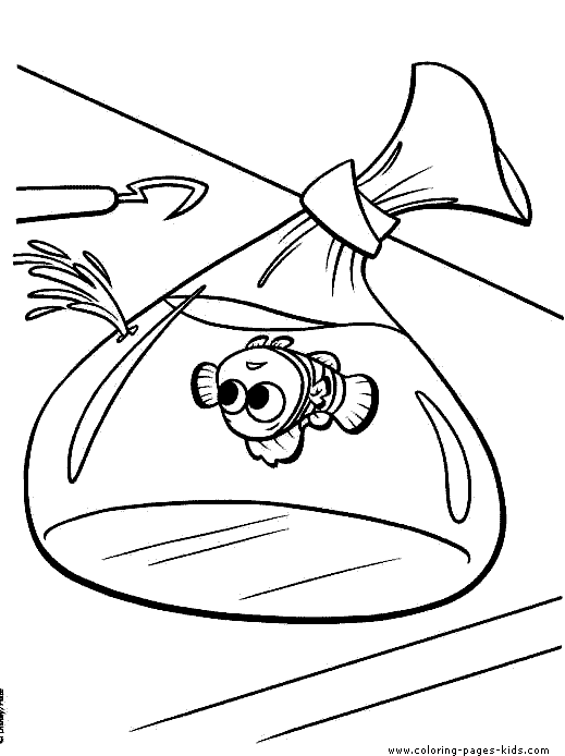 finding nemo coloring page, disney coloring pages, color plate, coloring sheet,printable coloring picture