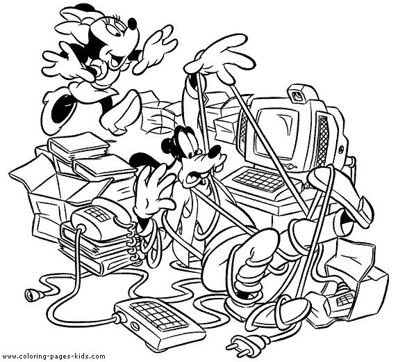 goofy color page, disney coloring pages, color plate, coloring sheet,printable coloring picture