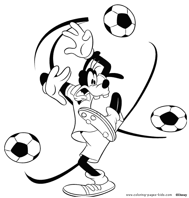 goofy color page, disney coloring pages, color plate, coloring sheet,printable coloring picture